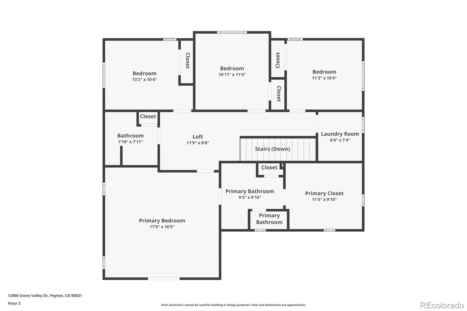 12868 Stone Valley Drive Peyton CO 80831