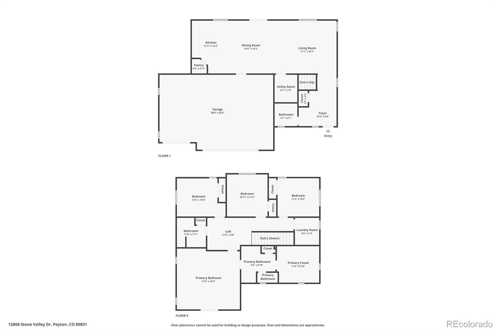 12868 Stone Valley Drive Peyton CO 80831