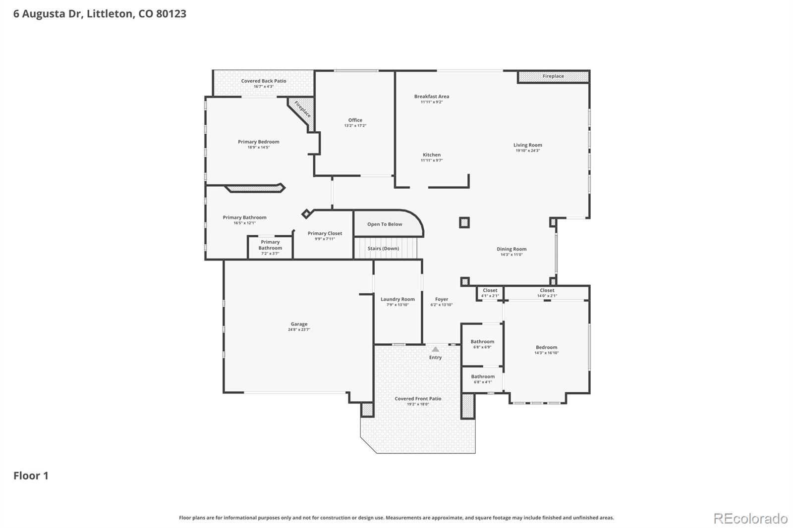 6 Augusta Drive Littleton CO 80123