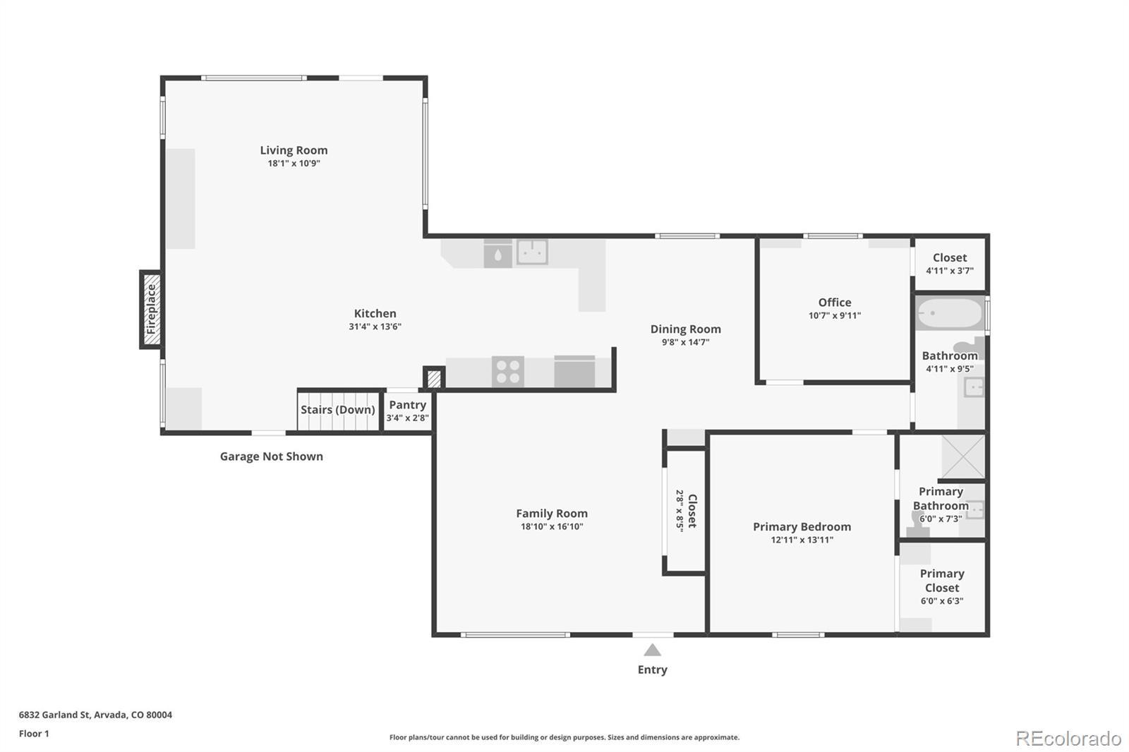 6832 Garland Street Arvada CO 80004