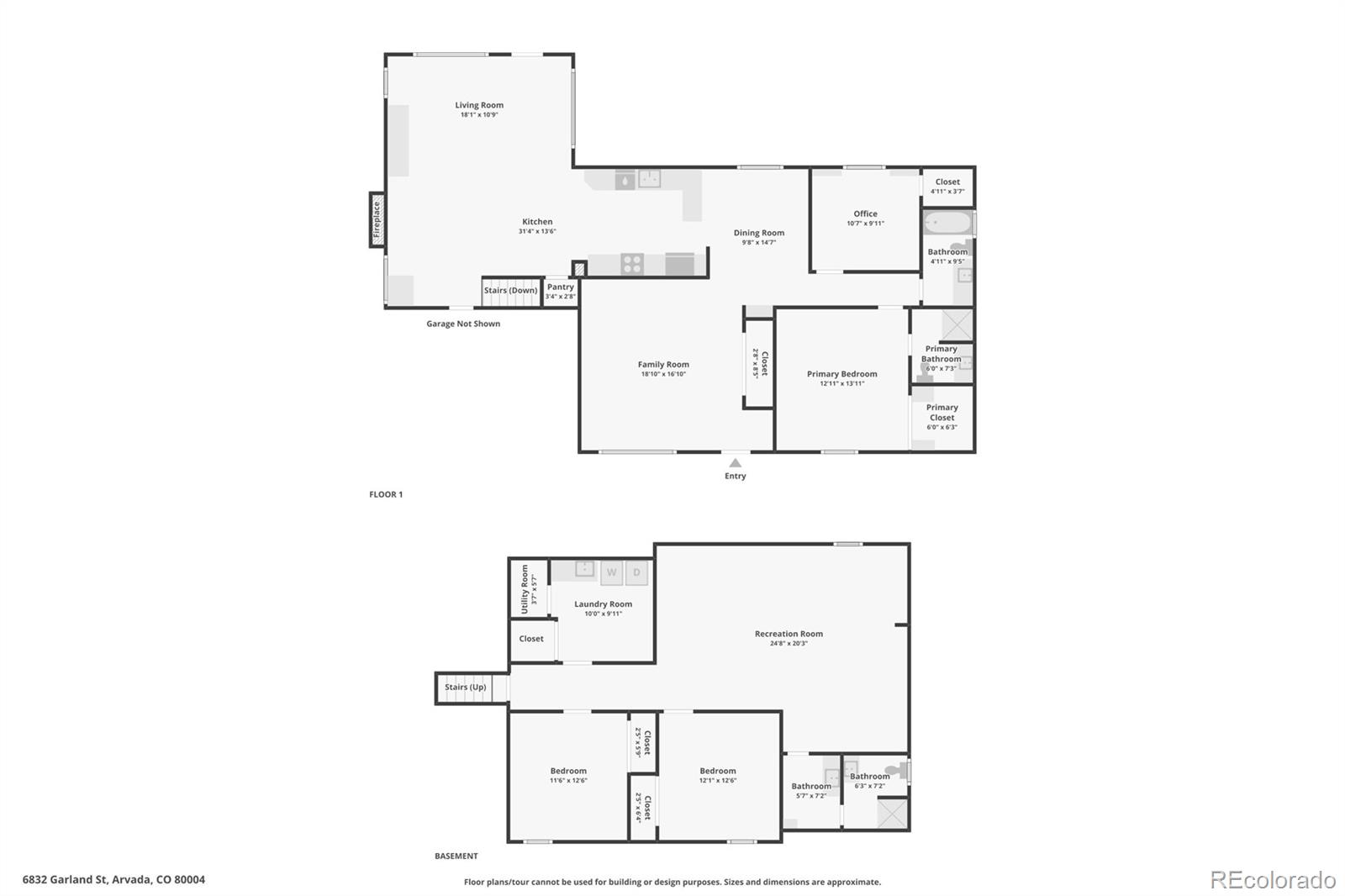 6832 Garland Street Arvada CO 80004