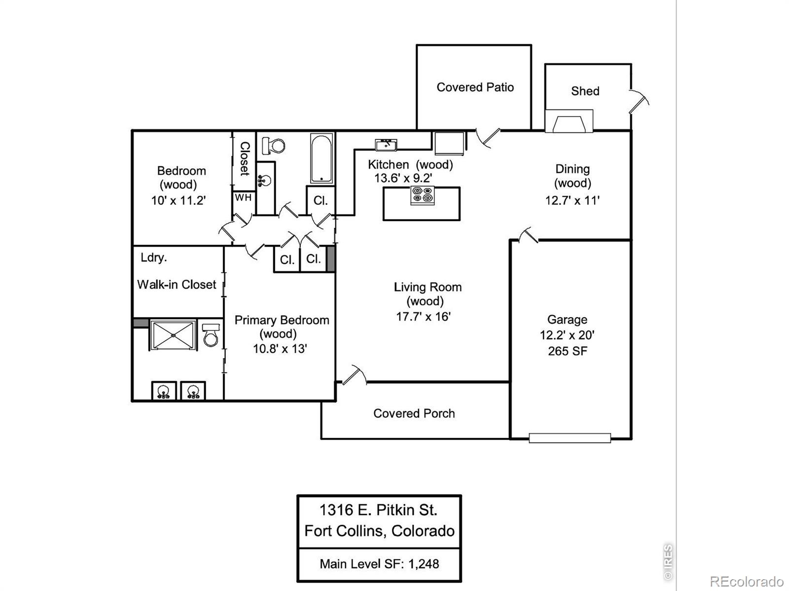 1316 E Pitkin Street Fort Collins CO 80524