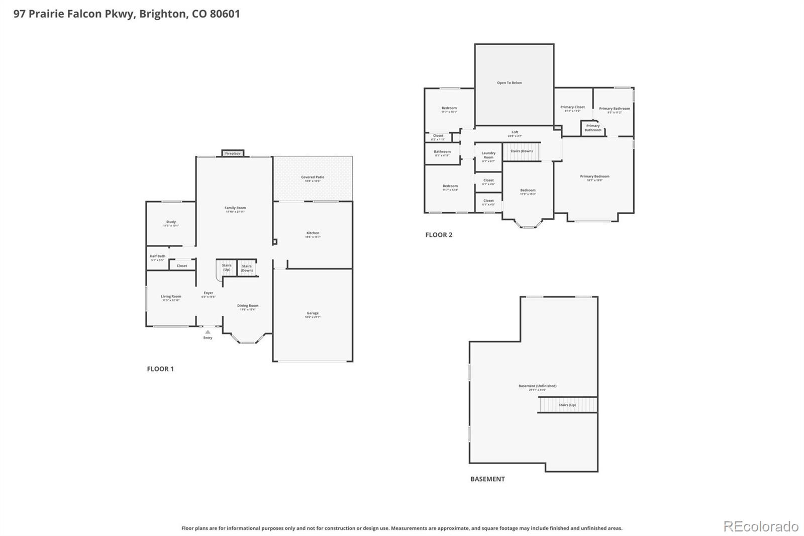 97 Prairie Falcon Parkway Brighton CO 80601