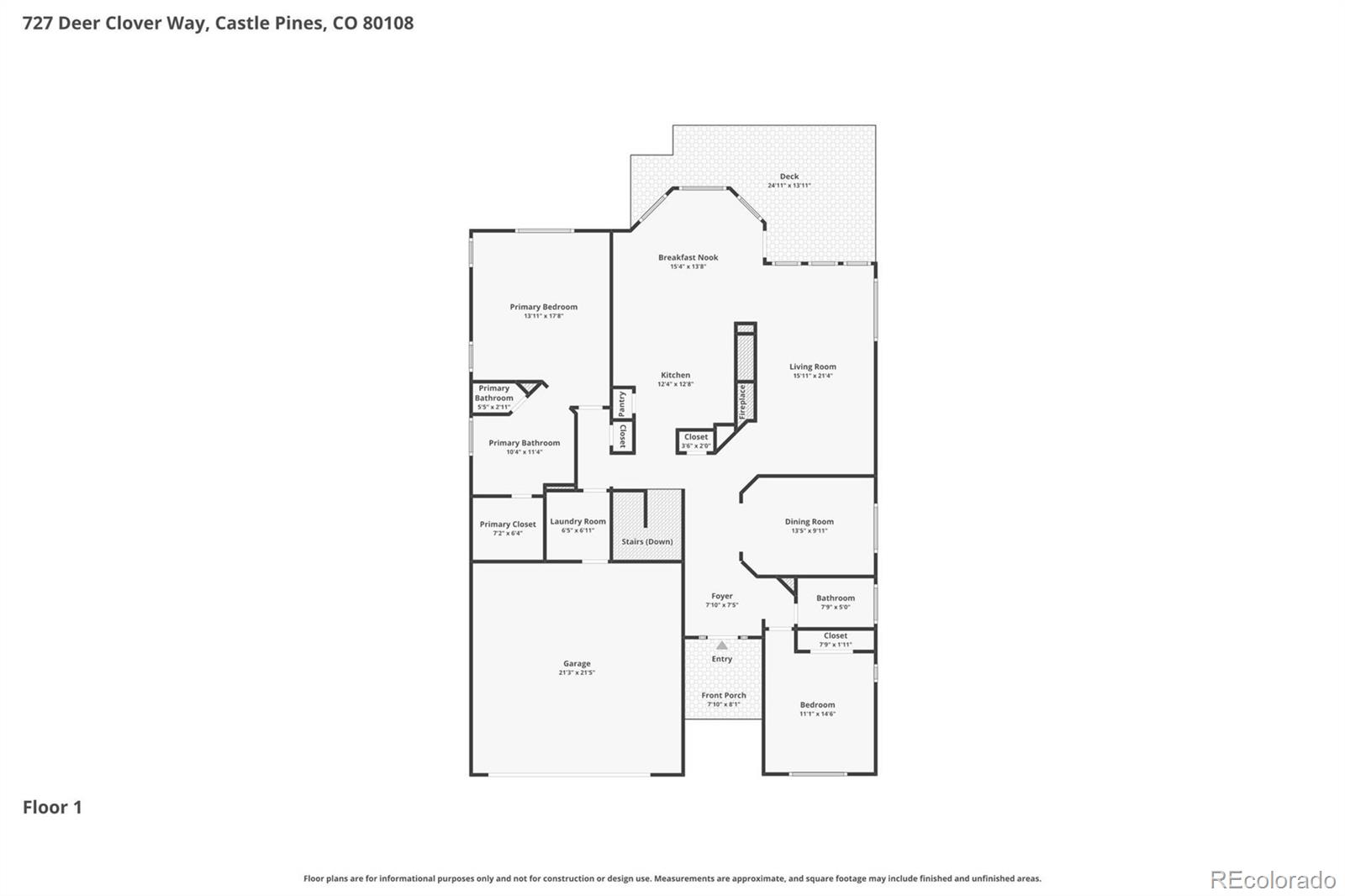 727 Deer Clover Way Castle Pines CO 80108