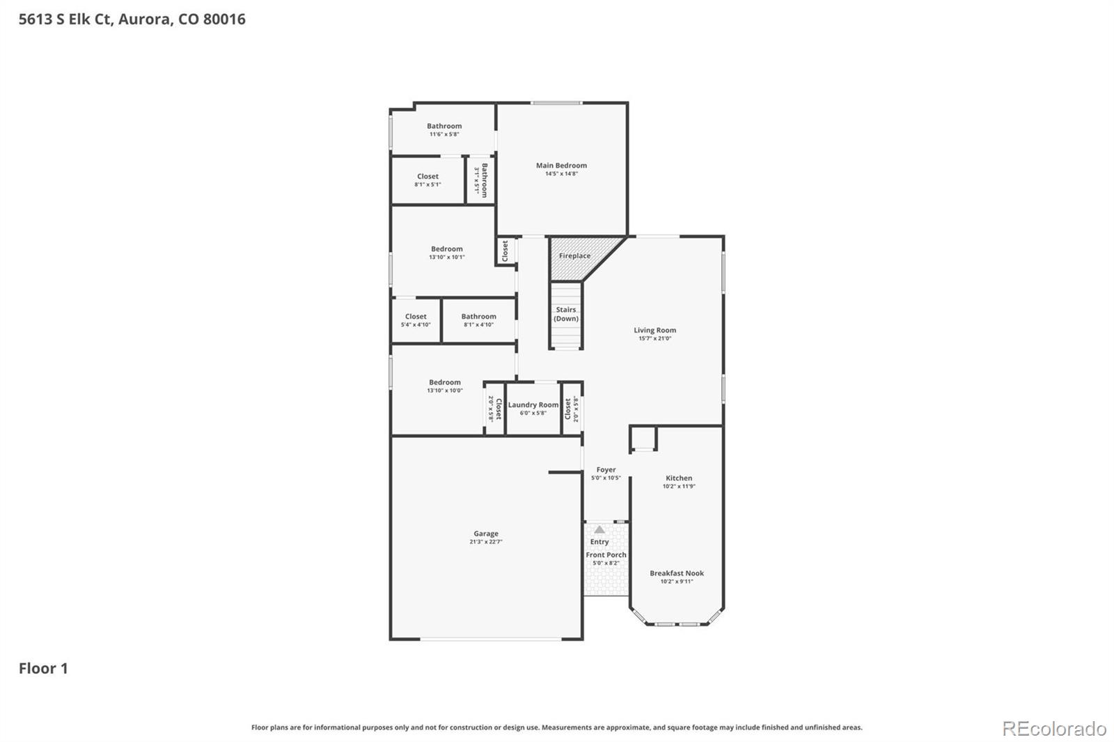 5613 S Elk Court Aurora CO 80016