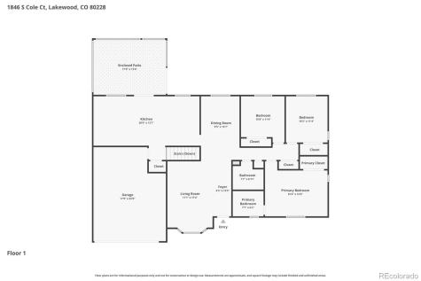 1846 S Cole Court Lakewood CO 80228
