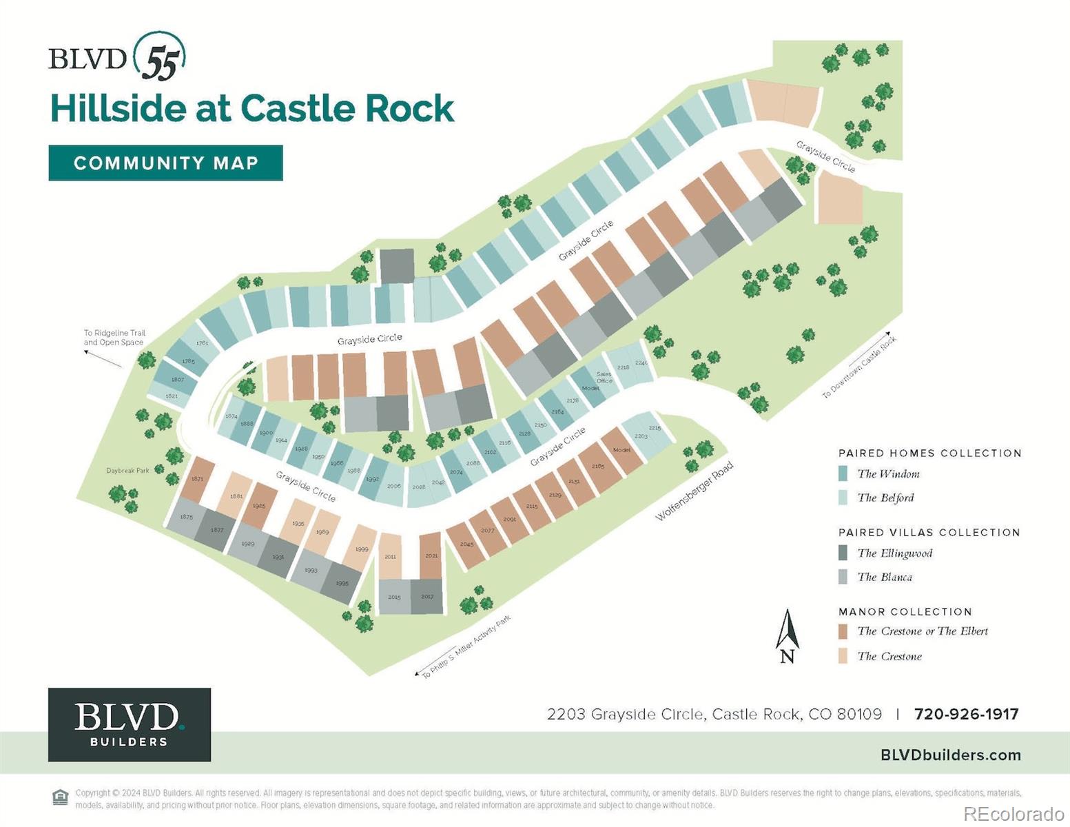 2021 Grayside Circle Castle Rock CO 80109