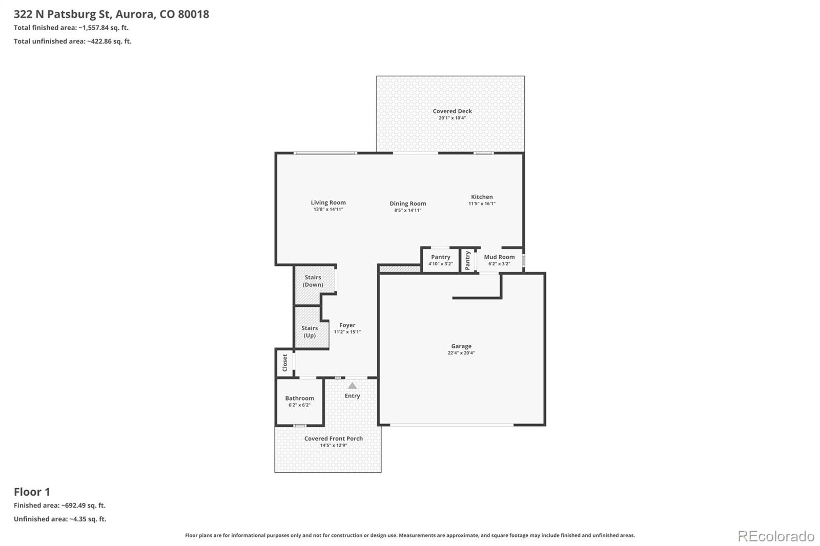 322 N Patsburg Street Aurora CO 80018