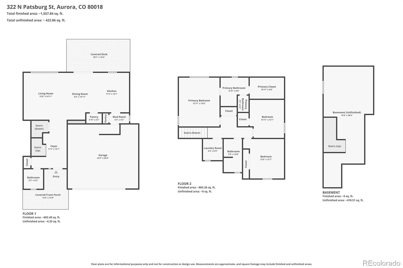322 N Patsburg Street Aurora CO 80018