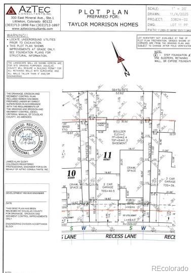 3567 Recess Lane Castle Rock CO 80108