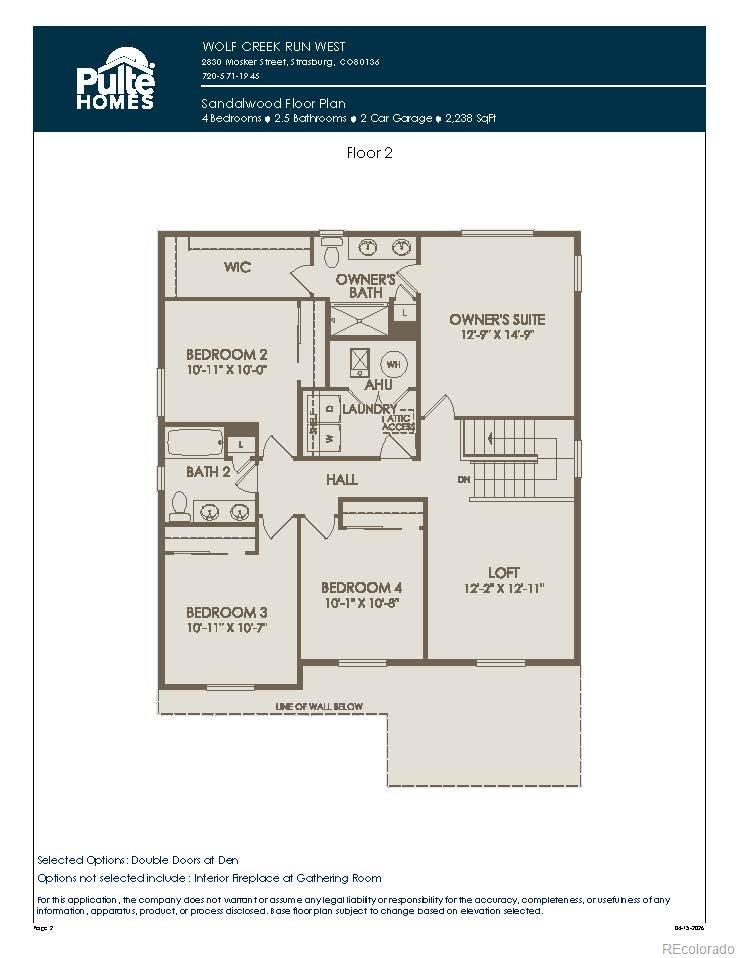 2747 Mosker Street Strasburg CO 80136