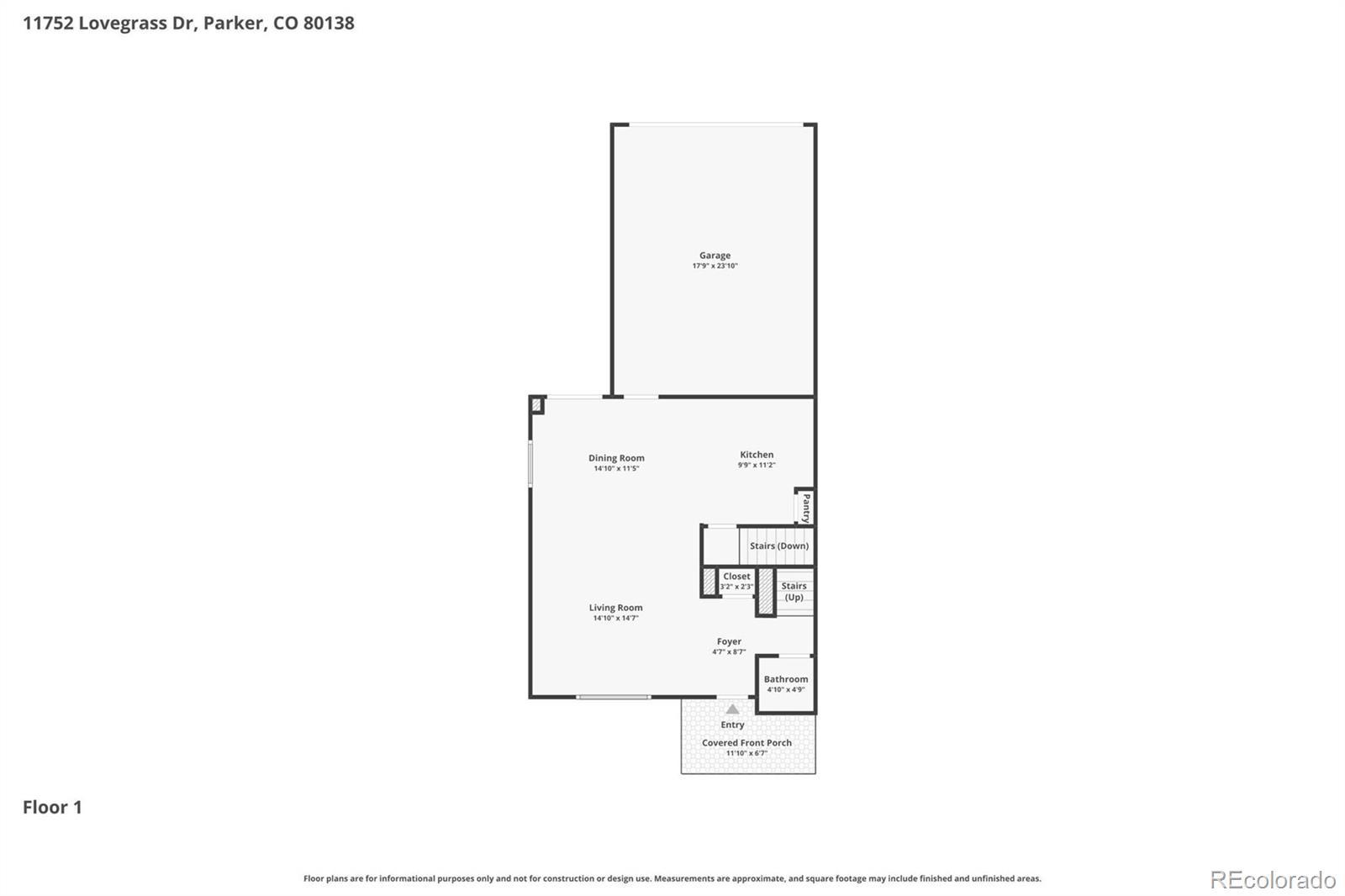 11752 Lovegrass Drive Parker CO 80138