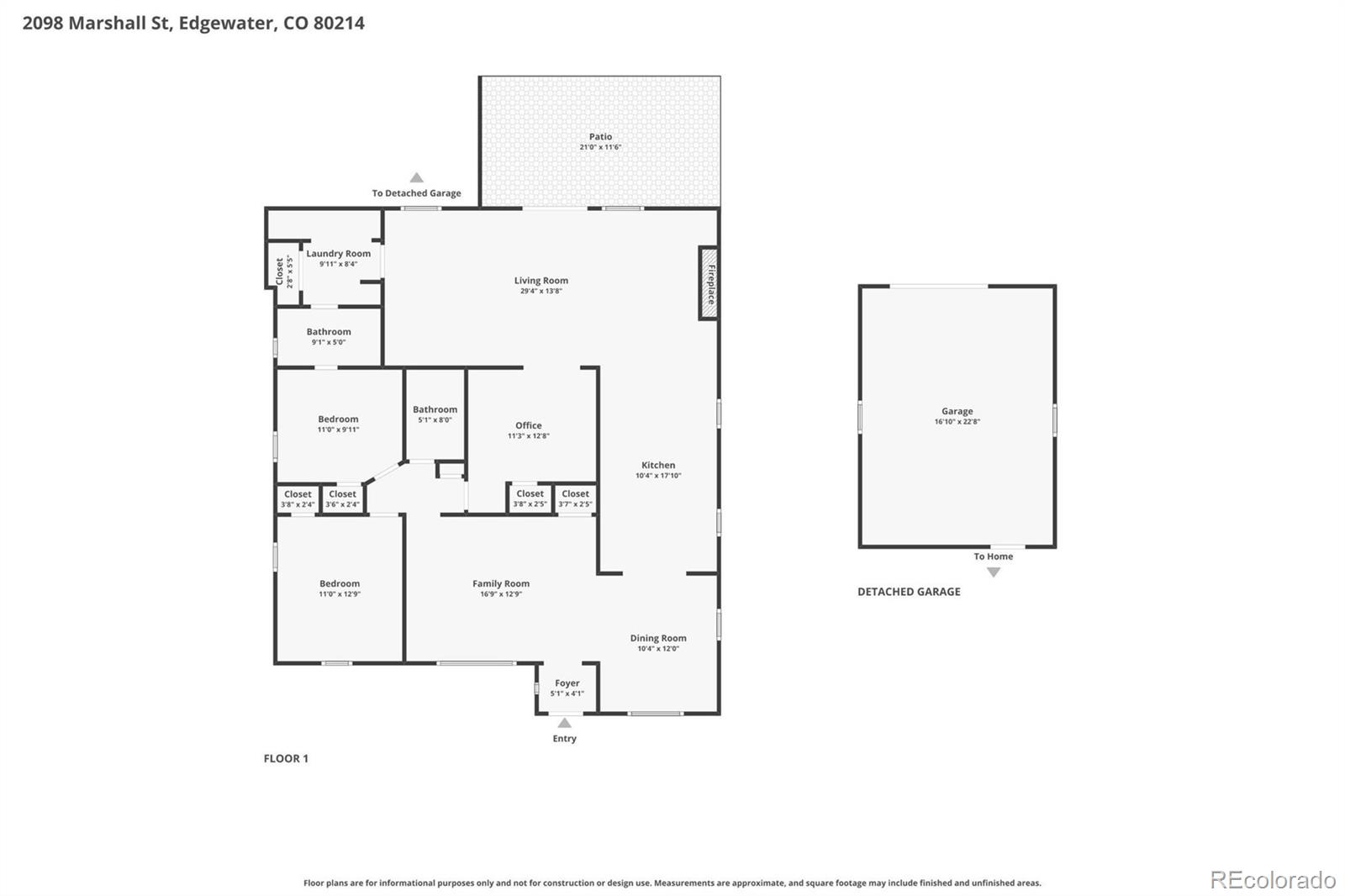 2098 Marshall Street Edgewater CO 80214