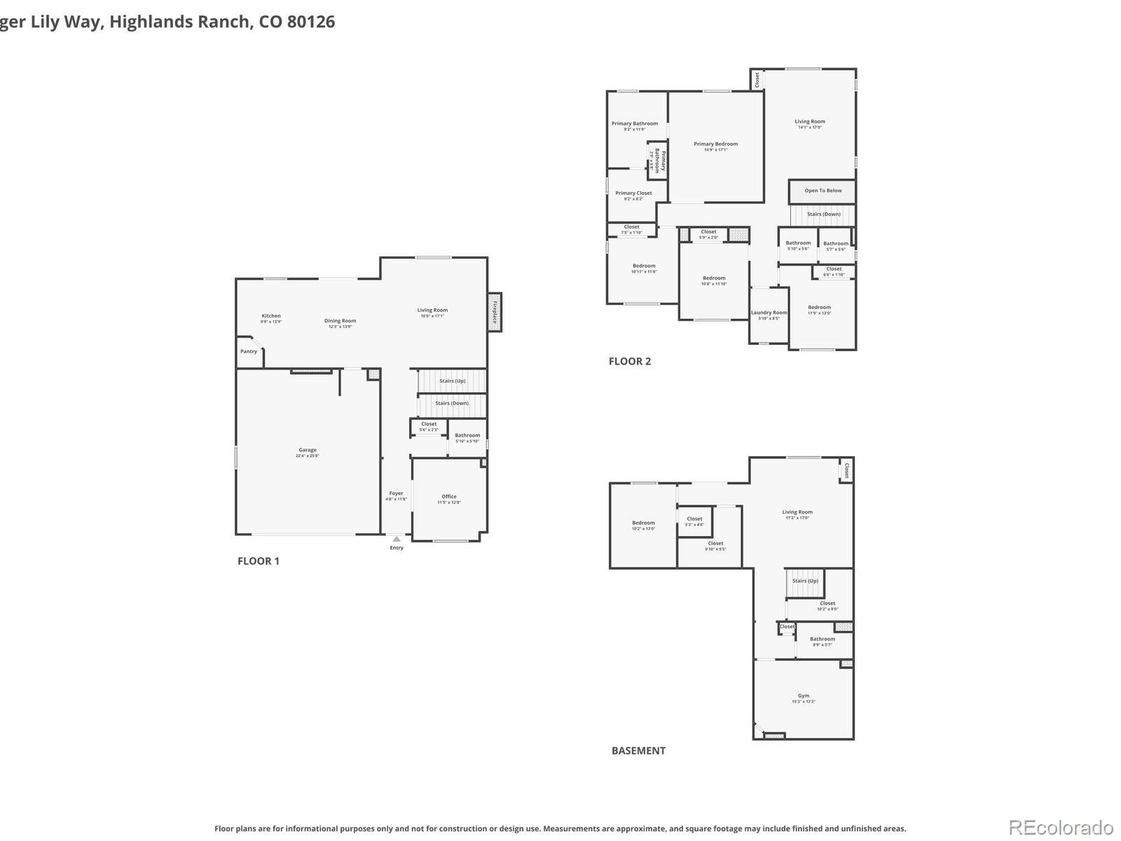 690 Tiger Lily Way Highlands Ranch CO 80126
