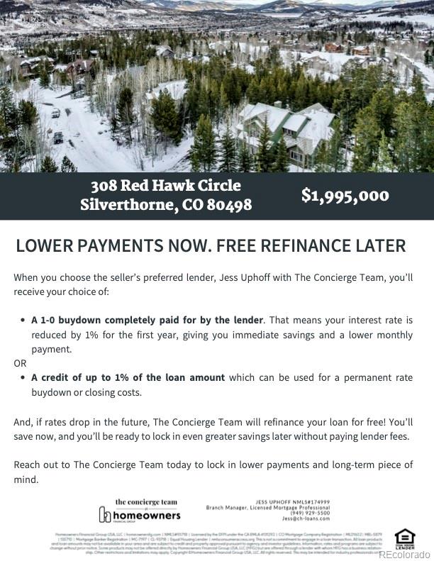 308 Red Hawk Circle Silverthorne CO 80498