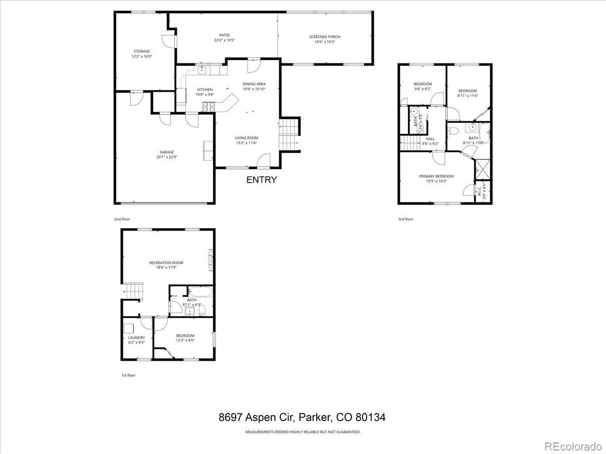 8697 Aspen Circle Parker CO 80134