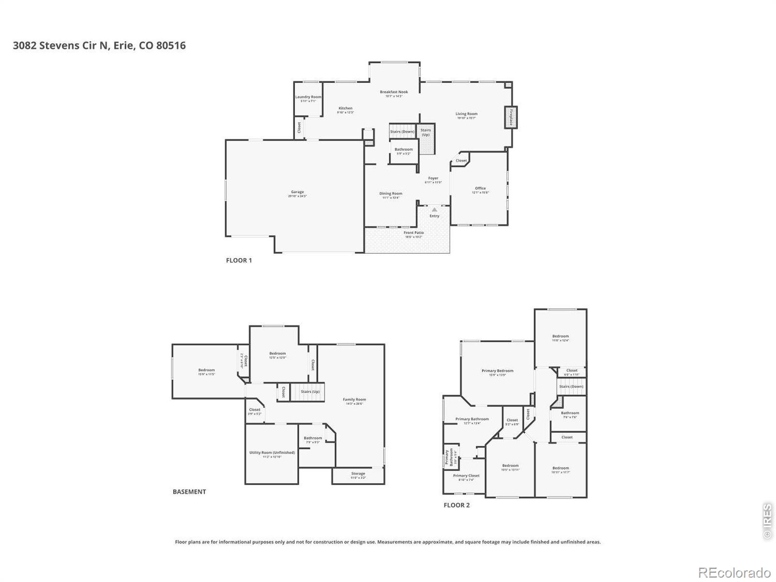 3082 Stevens Circle N Erie CO 80516