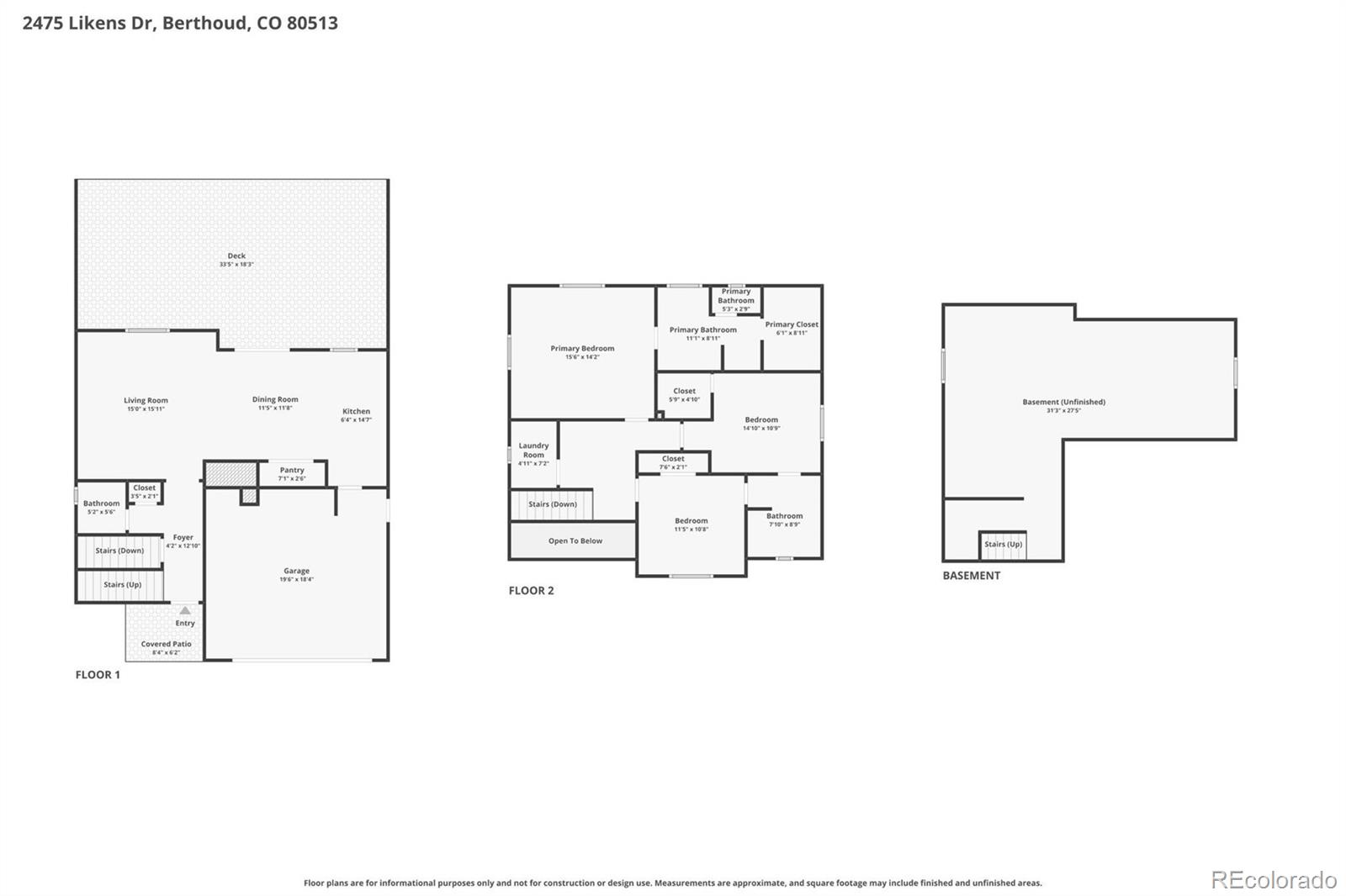 2475 Likens Drive Berthoud CO 80513
