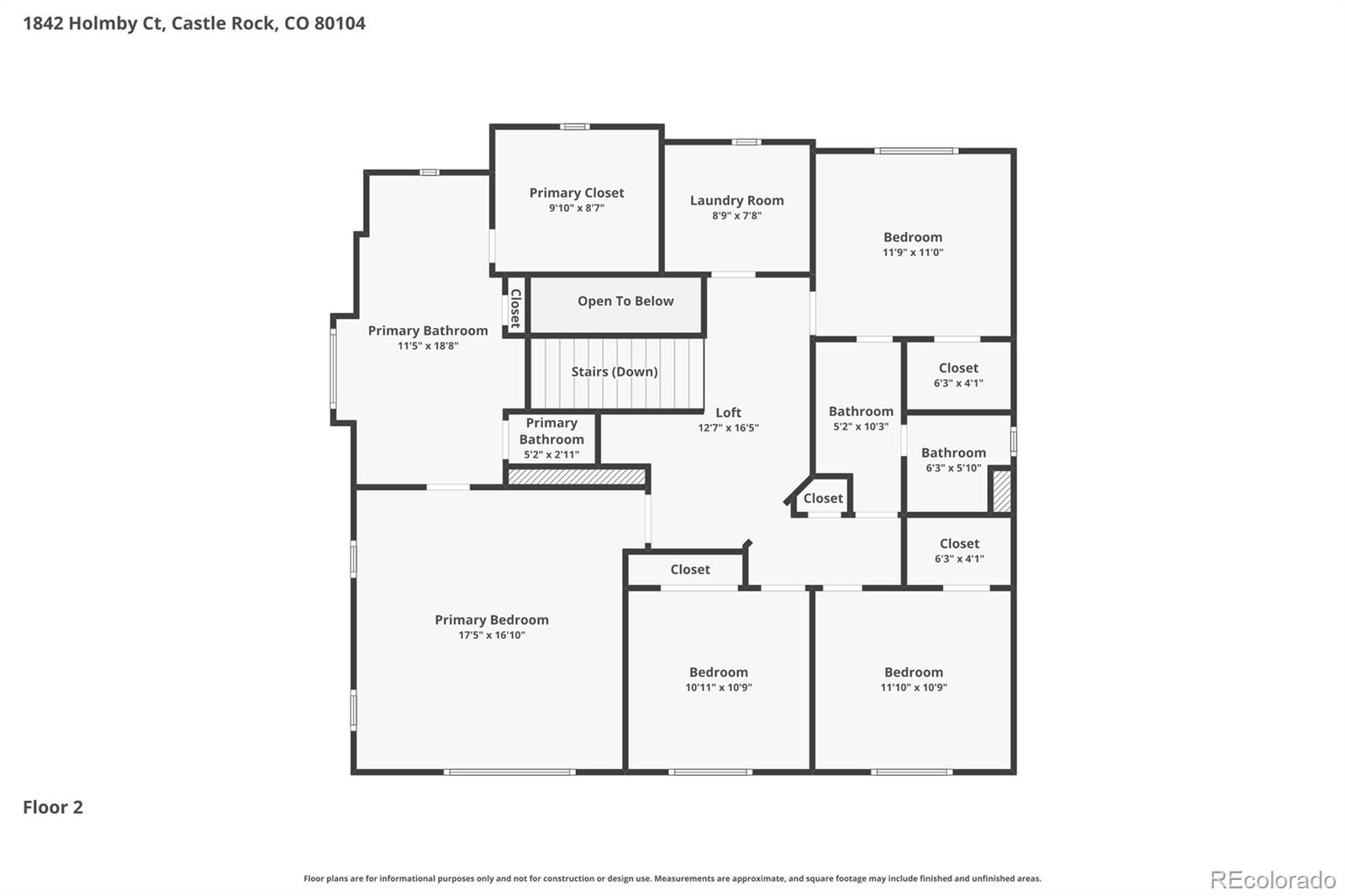 1842 Holmby Court Castle Rock CO 80104