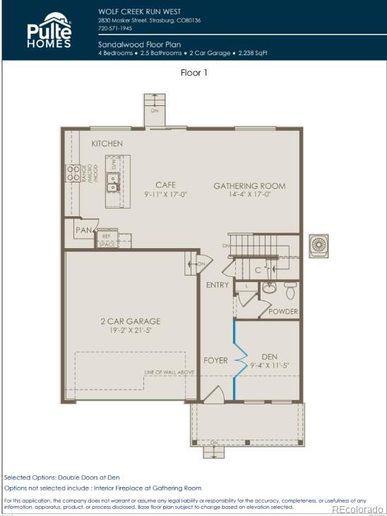 2702 Mosker Street Strasburg CO 80136
