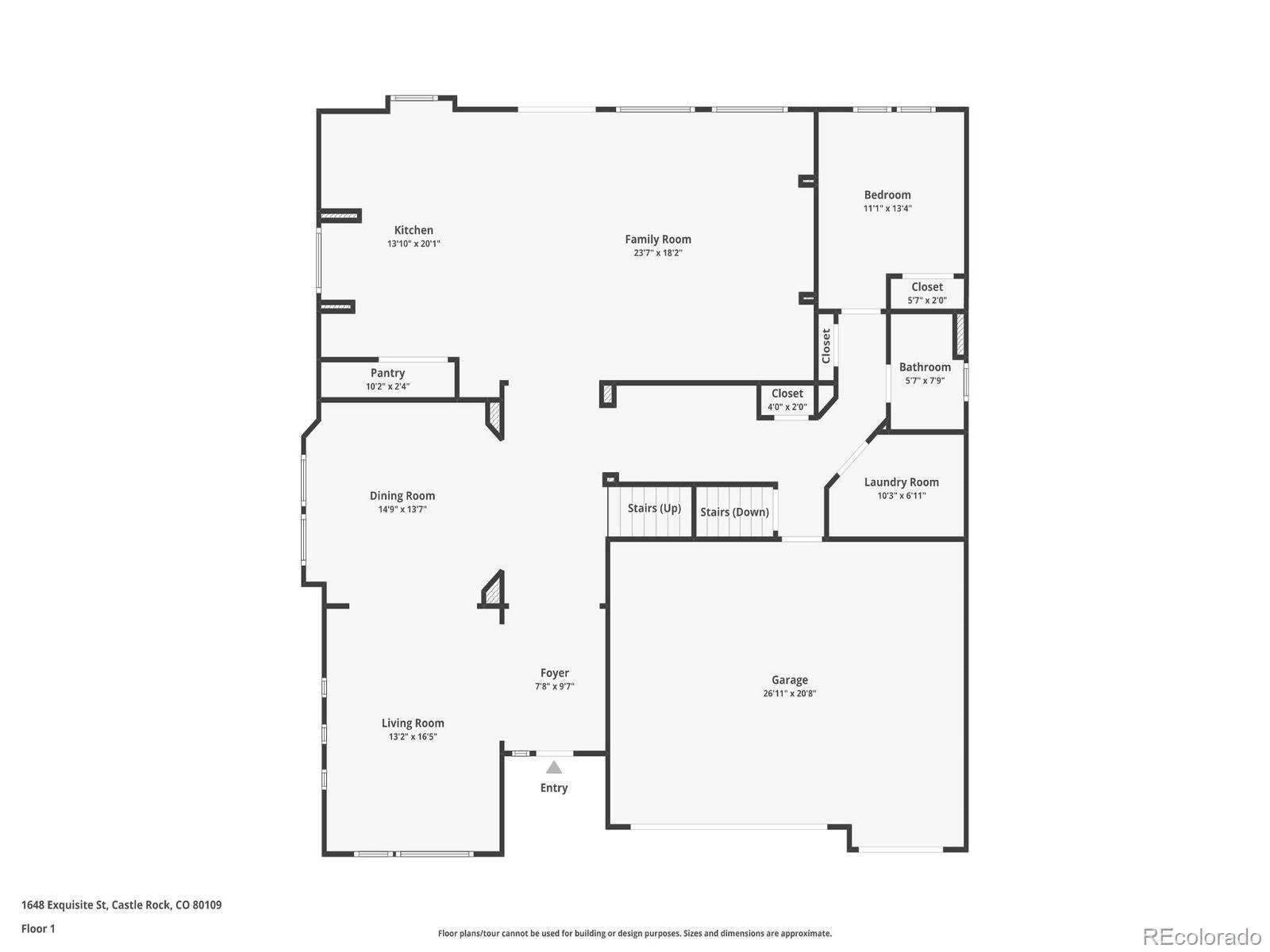 1648 Exquisite Street Castle Rock CO 80109