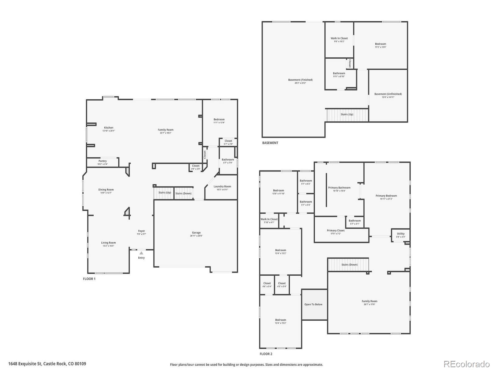 1648 Exquisite Street Castle Rock CO 80109