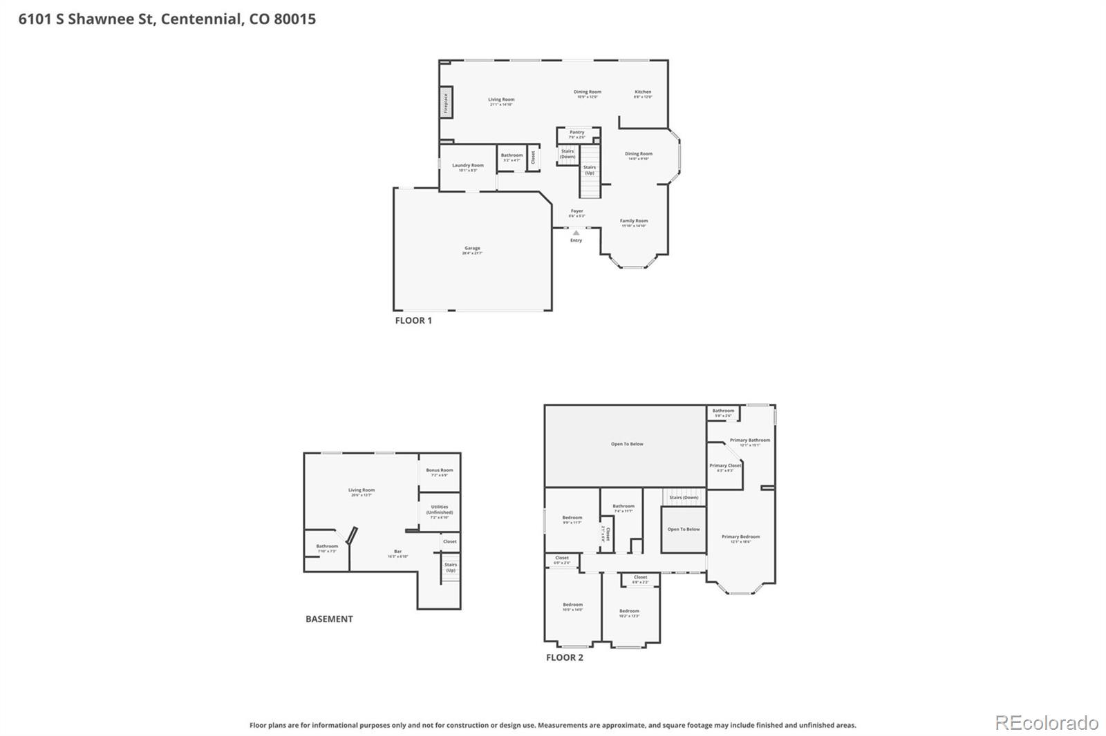 6101 S Shawnee Street Centennial CO 80015