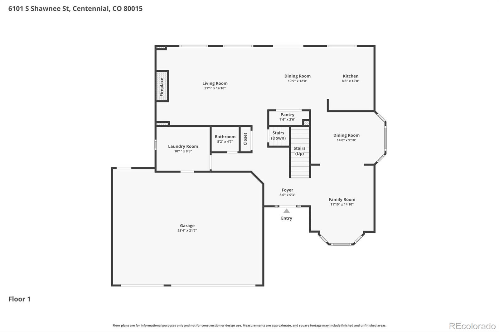 6101 S Shawnee Street Centennial CO 80015