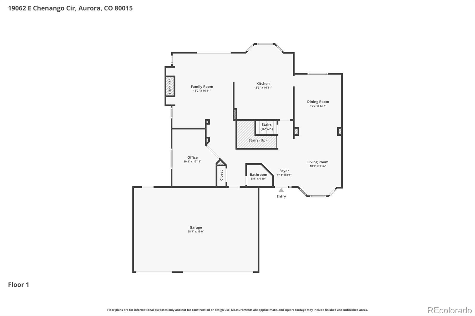 19062 E Chenango Circle Aurora CO 80015
