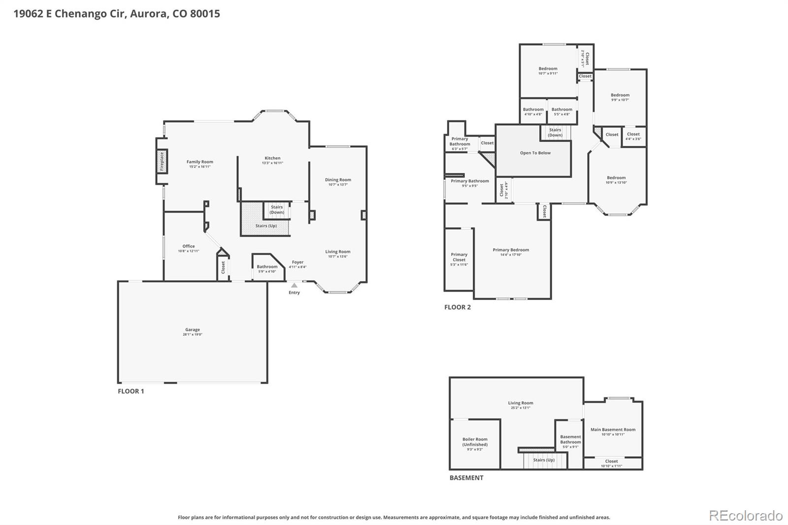 19062 E Chenango Circle Aurora CO 80015