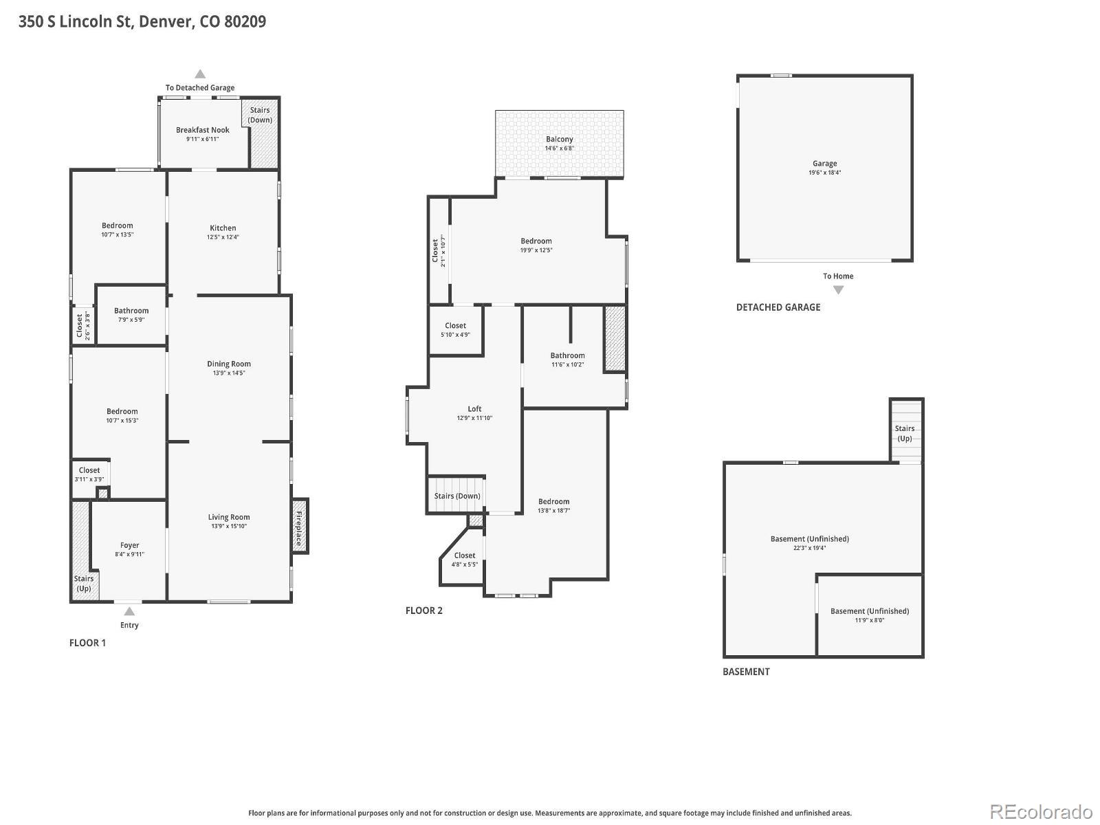 350 S Lincoln Street Denver CO 80209