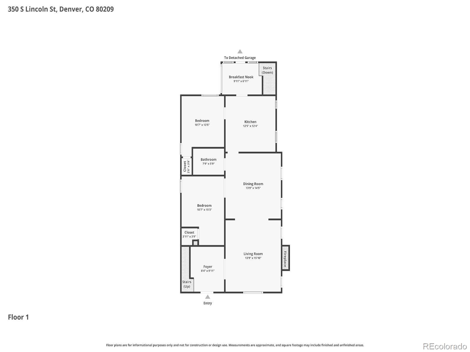 350 S Lincoln Street Denver CO 80209