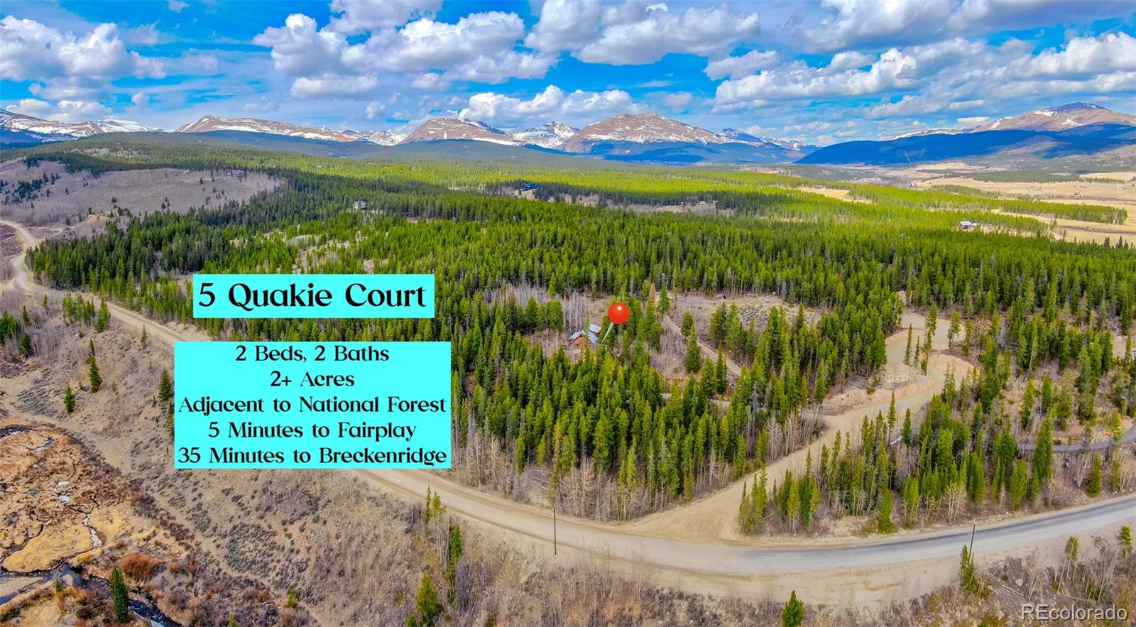 5 Quakie Court Fairplay CO 80440