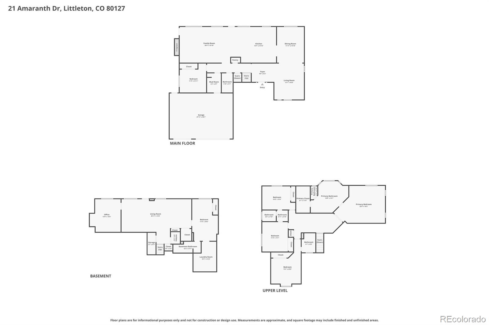 21 Amaranth Drive Littleton CO 80127