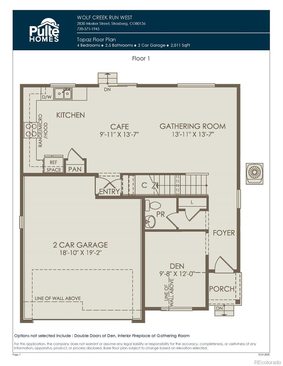 2710 Mosker Street Strasburg CO 80136