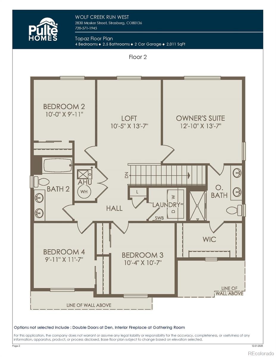2710 Mosker Street Strasburg CO 80136