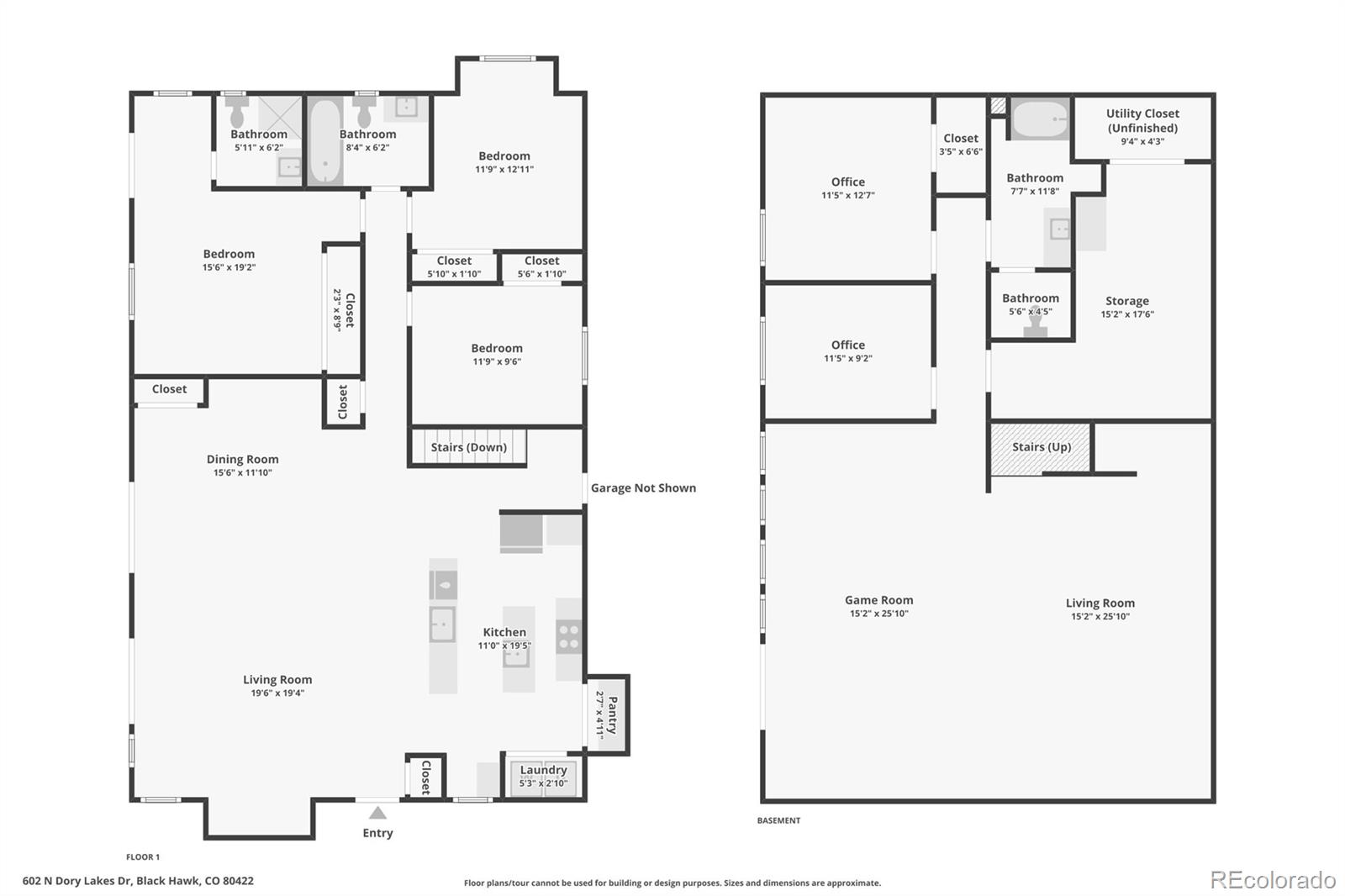 602 N Dory Lakes Drive Black Hawk CO 80422