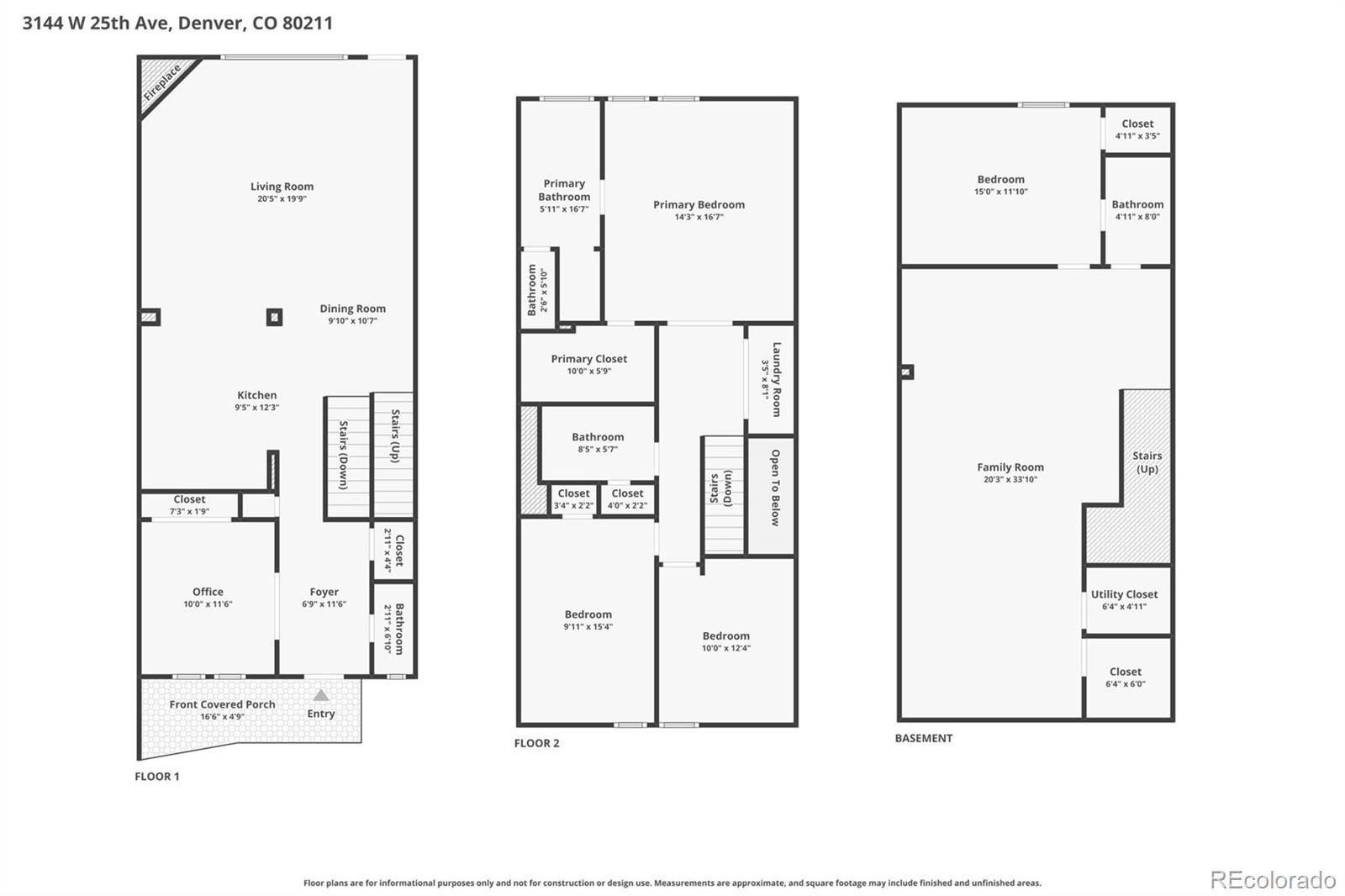 3144 W 25th Avenue Denver CO 80211