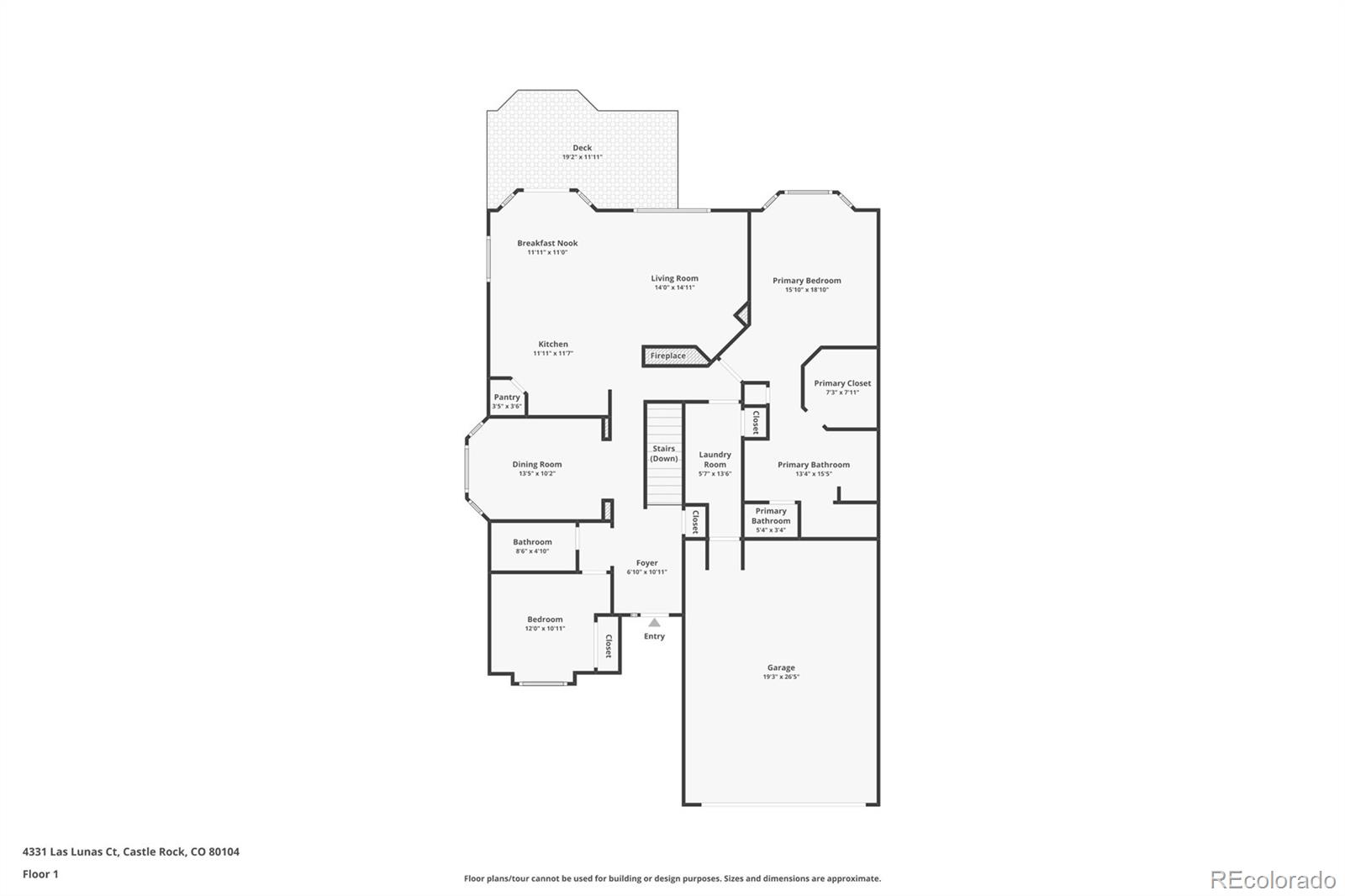 4331 Las Lunas Court Castle Rock CO 80104