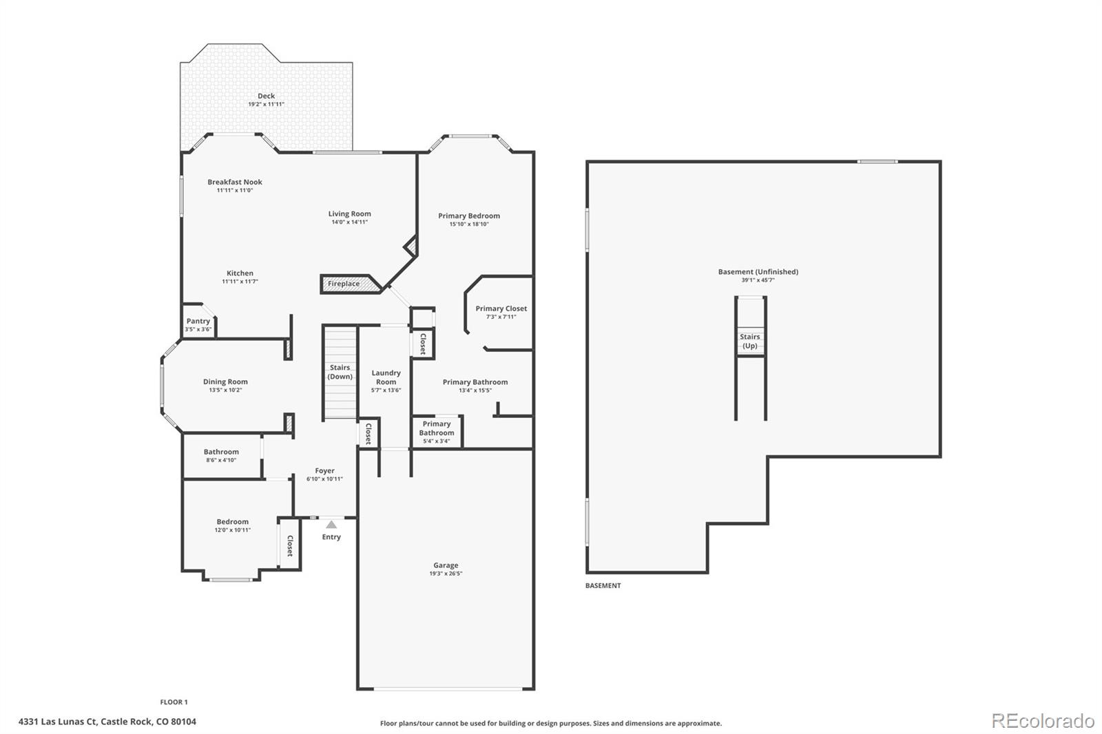 4331 Las Lunas Court Castle Rock CO 80104