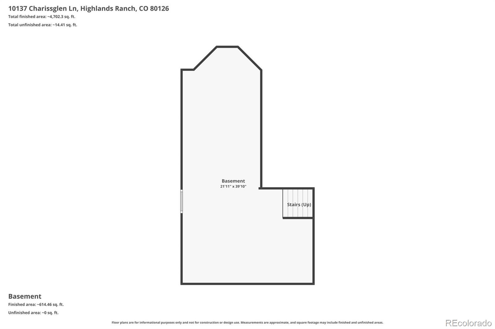 10137 Charissglen Lane Highlands Ranch CO 80126