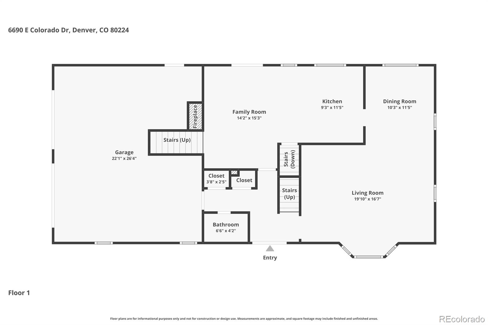 6690 E Colorado Drive Denver CO 80224