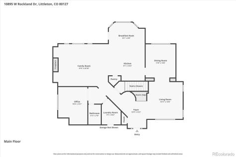 10895 W Rockland Drive Littleton CO 80127