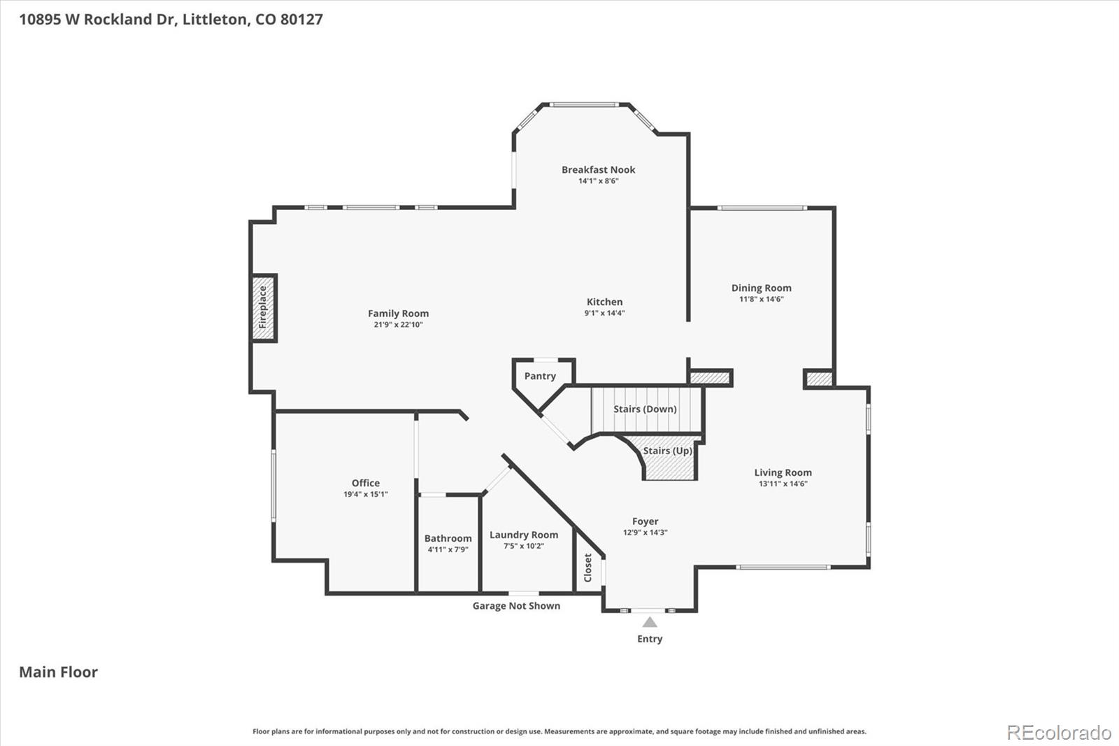 10895 W Rockland Drive Littleton CO 80127