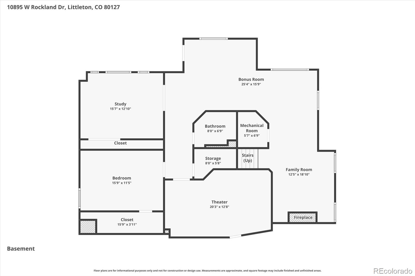 10895 W Rockland Drive Littleton CO 80127