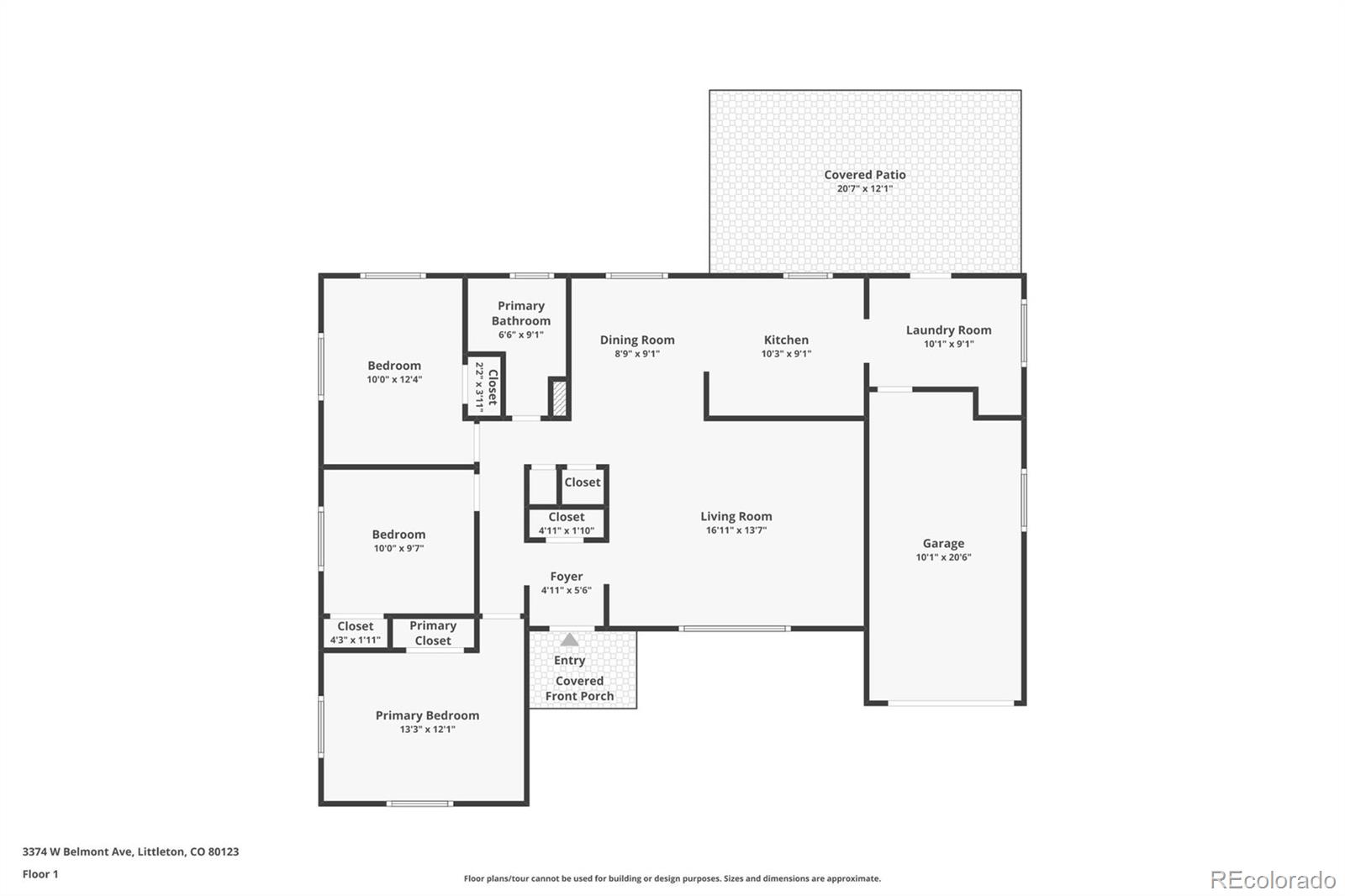 3374 W Belmont Avenue Littleton CO 80123