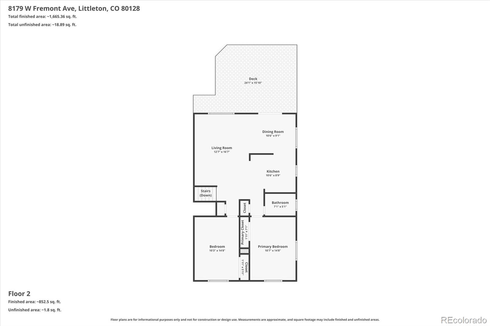 8179 W Fremont Avenue Littleton CO 80128
