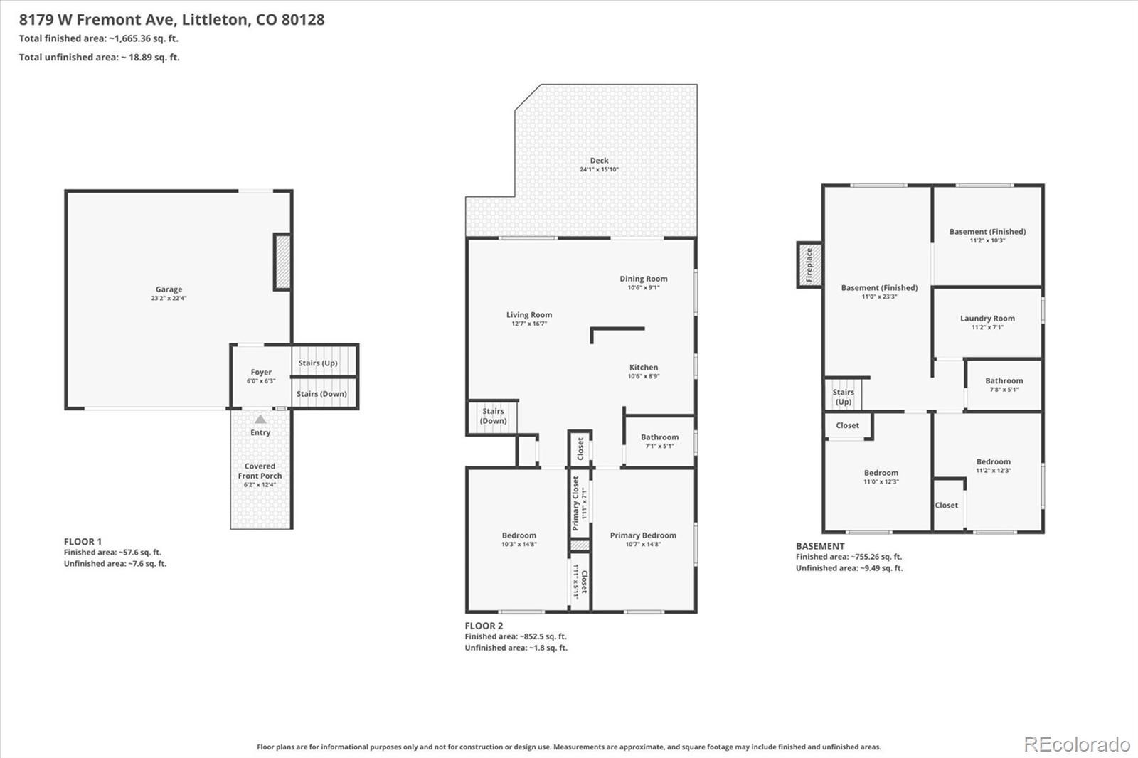 8179 W Fremont Avenue Littleton CO 80128