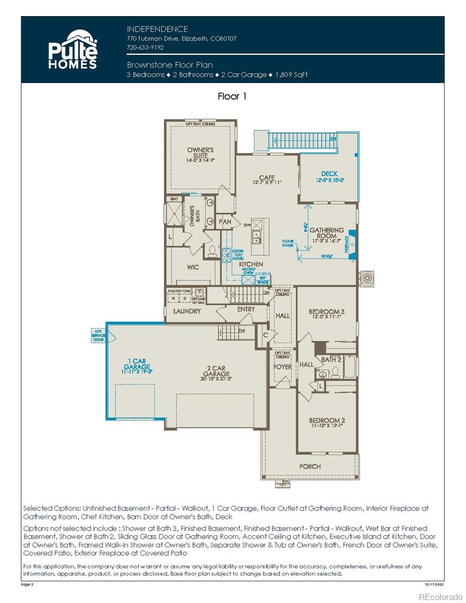 39920 Congress Lane Elizabeth CO 80107