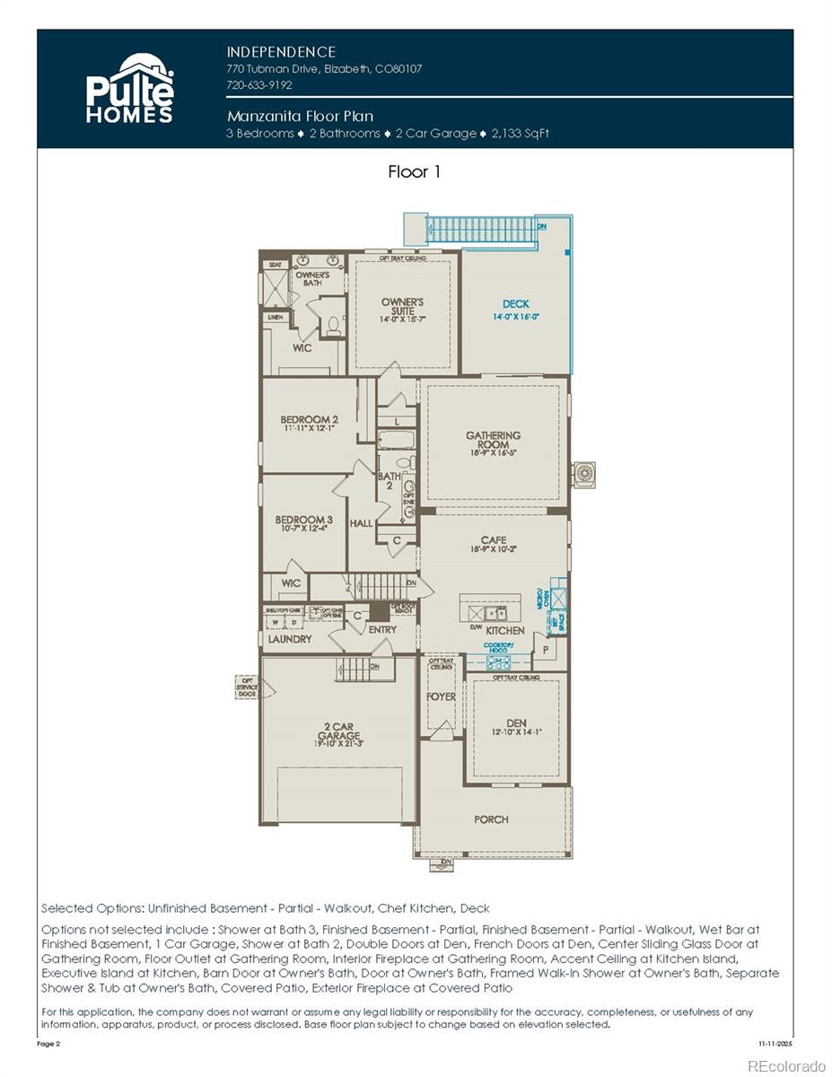 39940 Congress Lane Elizabeth CO 80107